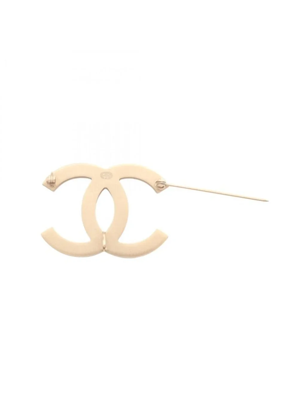 Chanel Brooch CC Logo Lace